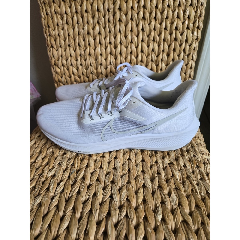 Nike Air Zoom Pegasus 39 Mens Size 14 White Grey Running Shoes DH4071-100